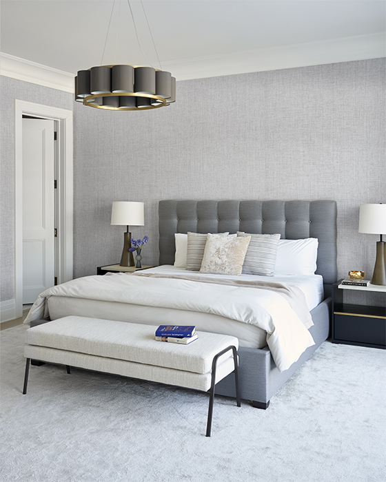 Bedroom - Sagaponack Interior Design by Vannessa Rome